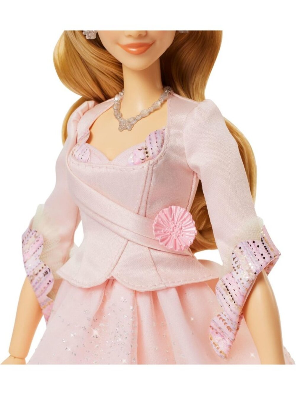 Collectible Glinda Fashion Doll - Removable Outfit, Inspired by Wicked Movie - Picture 3 of 7